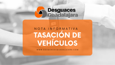 Nota informativa tasación de coches